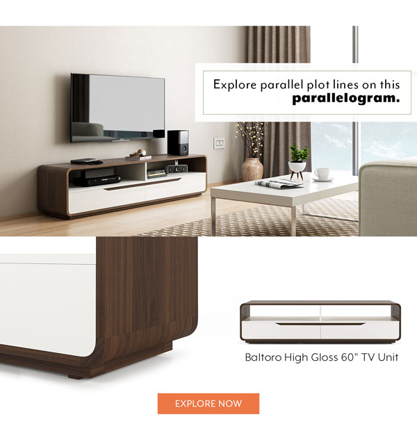 Baltoro High Gloss TV Unit