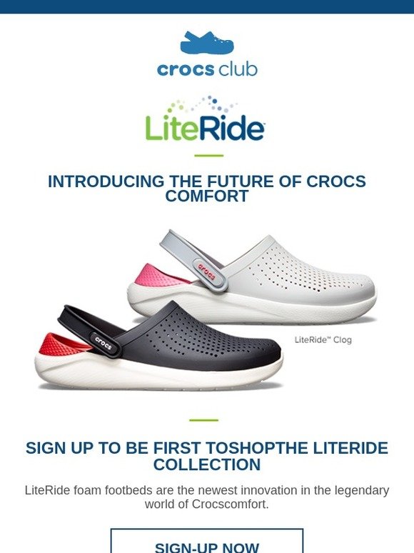 Vip Crocs Crocs: Get VIP access to our new LiteRide™ Collection | Milled