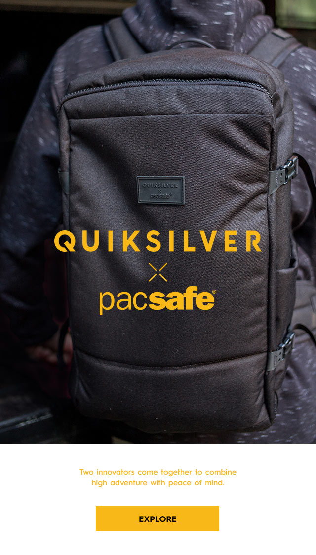 quiksilver pacsafe
