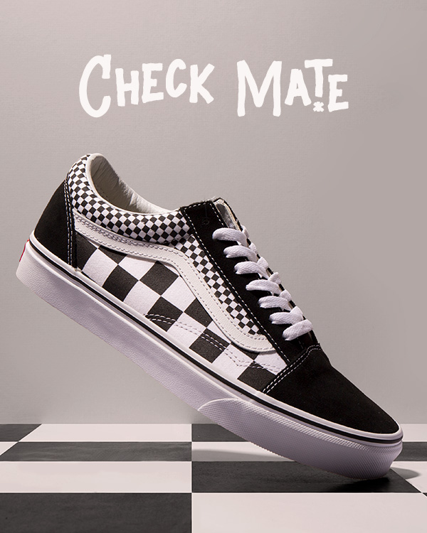 schuh vans checkered