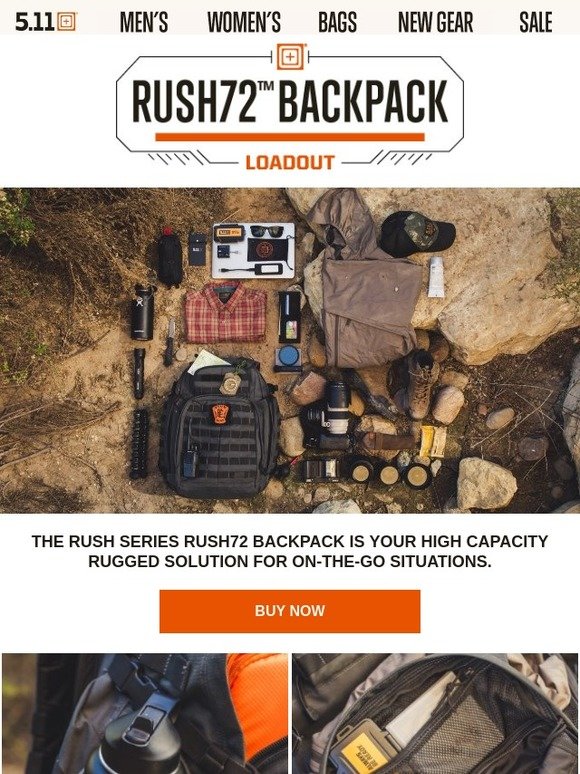 5.11 rush 72 loadout