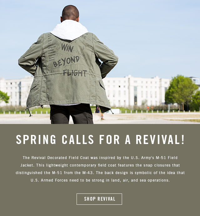 revival field coat