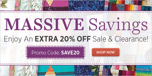 Keepsake Quilting: Precut Fabric Blowout Sale - 25% Savings!