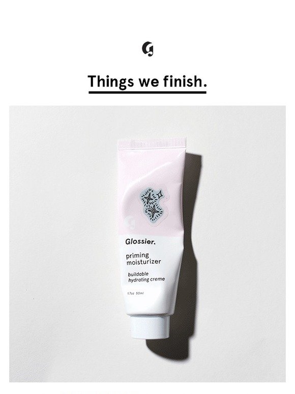 Glossier Glossier HQ favorites Priming Moisturizer Milled