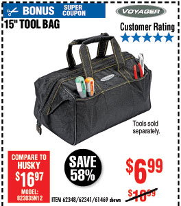 15 In. Tool Bag