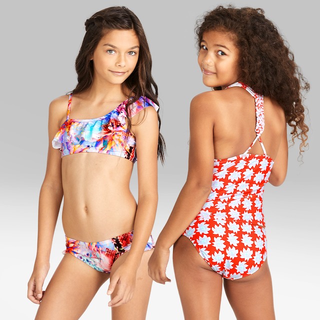 raisins girls swimwear