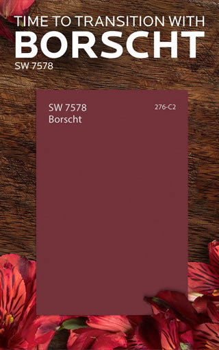Borscht SW 7578 Creates A Timeless Feel Paired With Both Warm And Cool Neutrals - See It In A Room