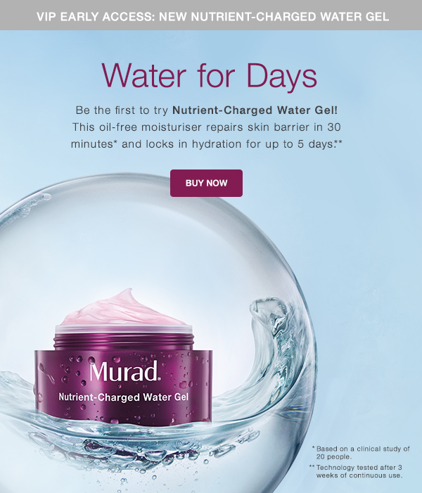 nutrient charged water gel