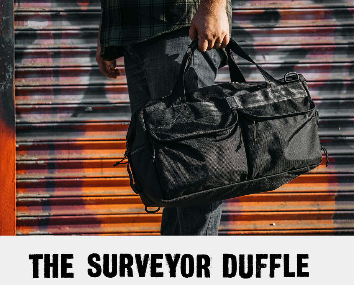 Chrome surveyor cheap duffle bag review