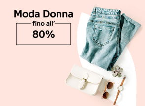 MODA DONNA FINO ALL'80%