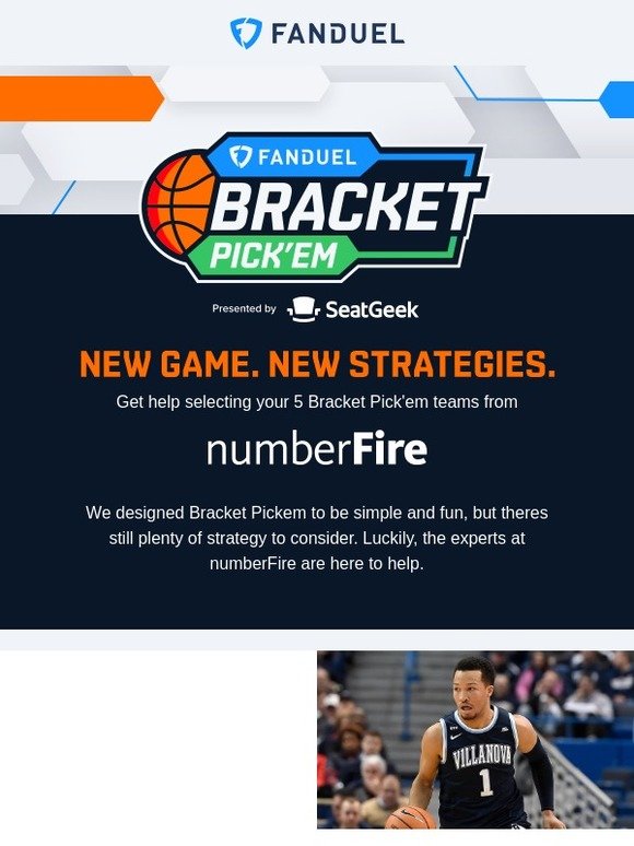 FanDuel Gets In On March Madness With Free 'Bracket Pick'em' Contest