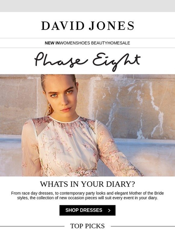 david jones phase eight