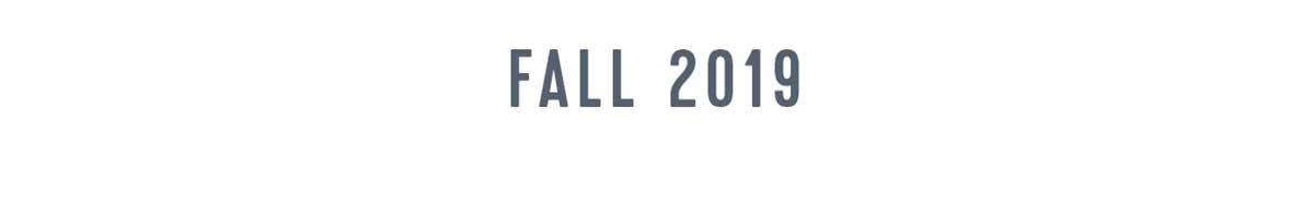 FALL 2019