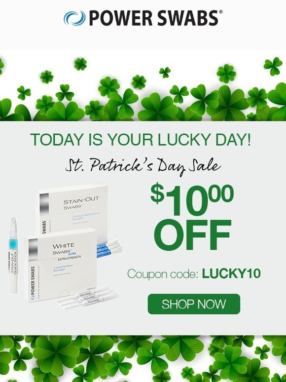 ☘ SMILE-TODAY IS YOUR LUCKY DAY ☘