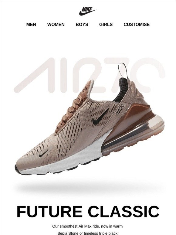 nouvelle 270 nike