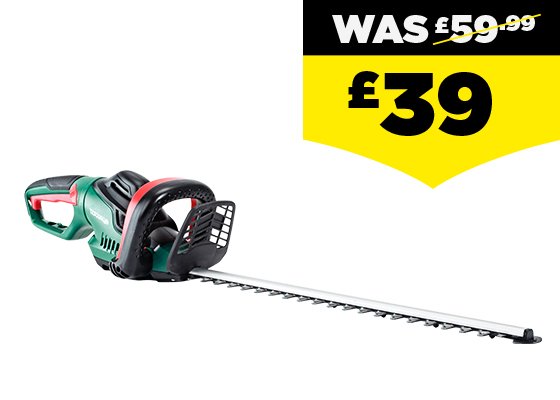 qualcast corded grass trimmer 600w homebase