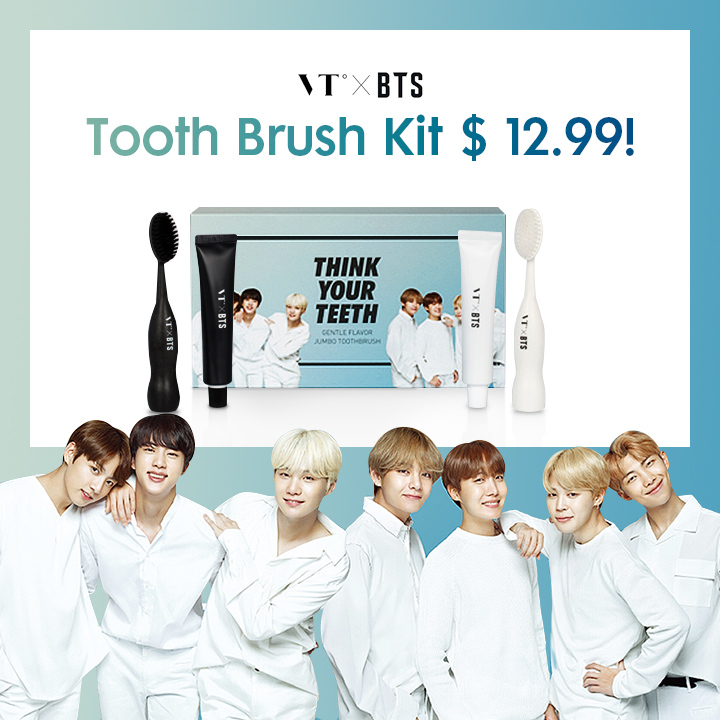 Style Korean: BTS Tooth Brush Kit Only $12.99! Limited Quantities