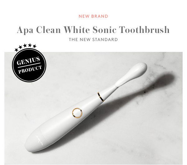 apa clean white sonic toothbrush