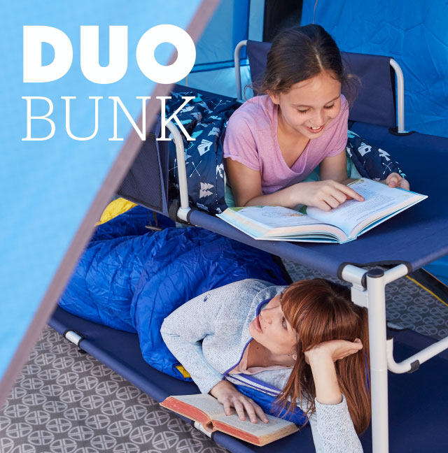 Hi gear duo outlet bunk size