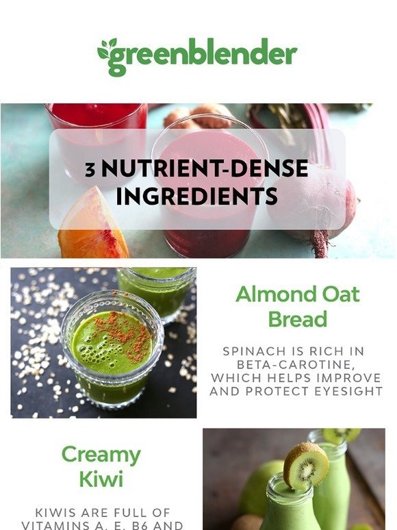 Try These Nutrient-Dense Ingredients