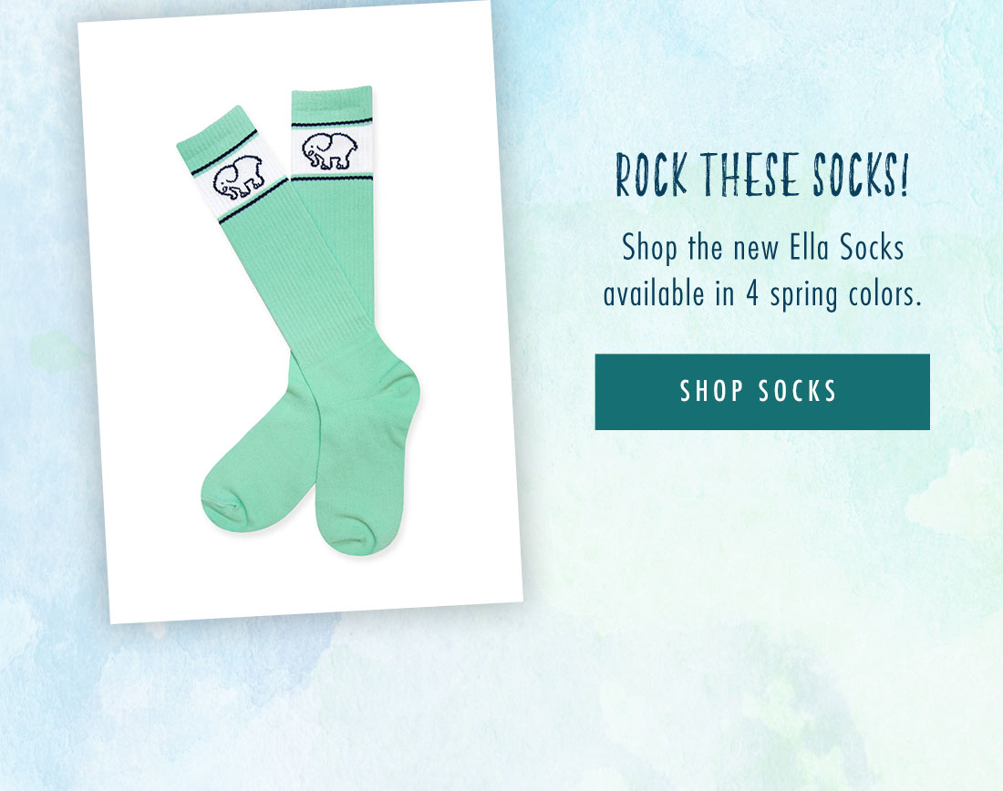 Rock These Socks! | Shop the new Ella Socks available in 4 Spring colors. | SHOP SOCKS