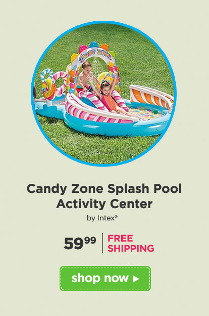 candy zone splash pool