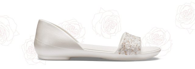 crocs bridal shoes