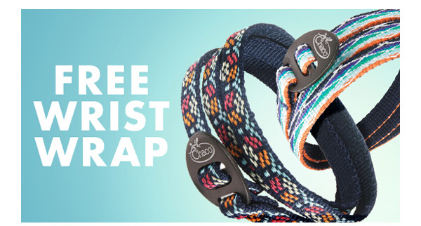 Chaco New MyChacos Tropical Straps Free Wrist Wrap Milled