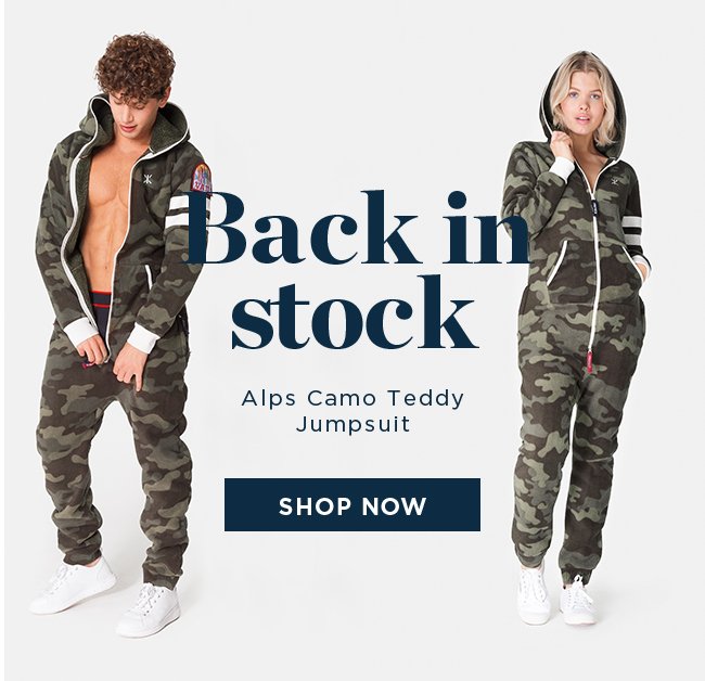 Bedlam Boys Unisex Sweat Fleece Onesie Hooded Jumpsuit All in One Gaming Plain Camouflage UK Seller