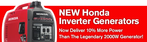 New Honda Inverter Generators! New Honda Inverter Generators!