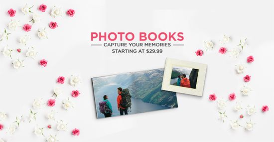Photo Books. Capture Your Memories. Starting at $19.99