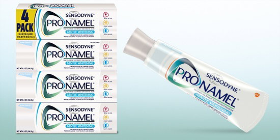 Sensodyne ProNamel Gentle Whitening Toothpaste 6.5 oz, 4-Pack