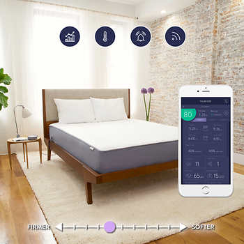 Eight Sleep Bliss Sleep Tracking and Temperature Control 10-inch Queen Mattress
