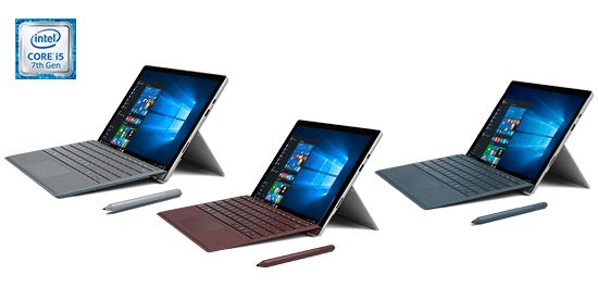 New Microsoft Surface Pro Bundle with Surface Pro Type Cover and Surface Pen
