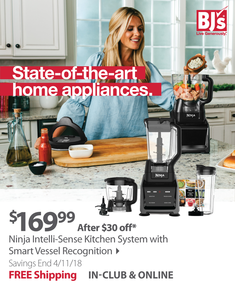 BJs Wholesale Club Huge savings on small and major appliances Milled