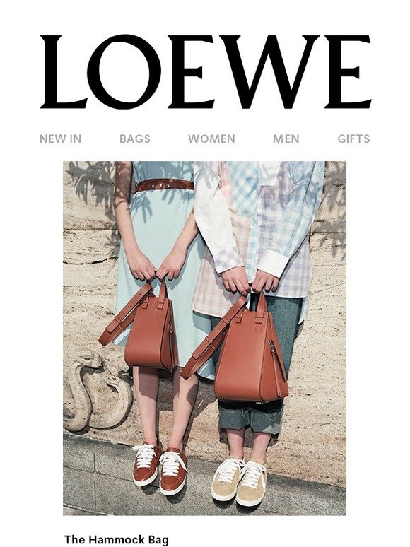 Loewe: Three sizes of the Hammock Bag | Milled