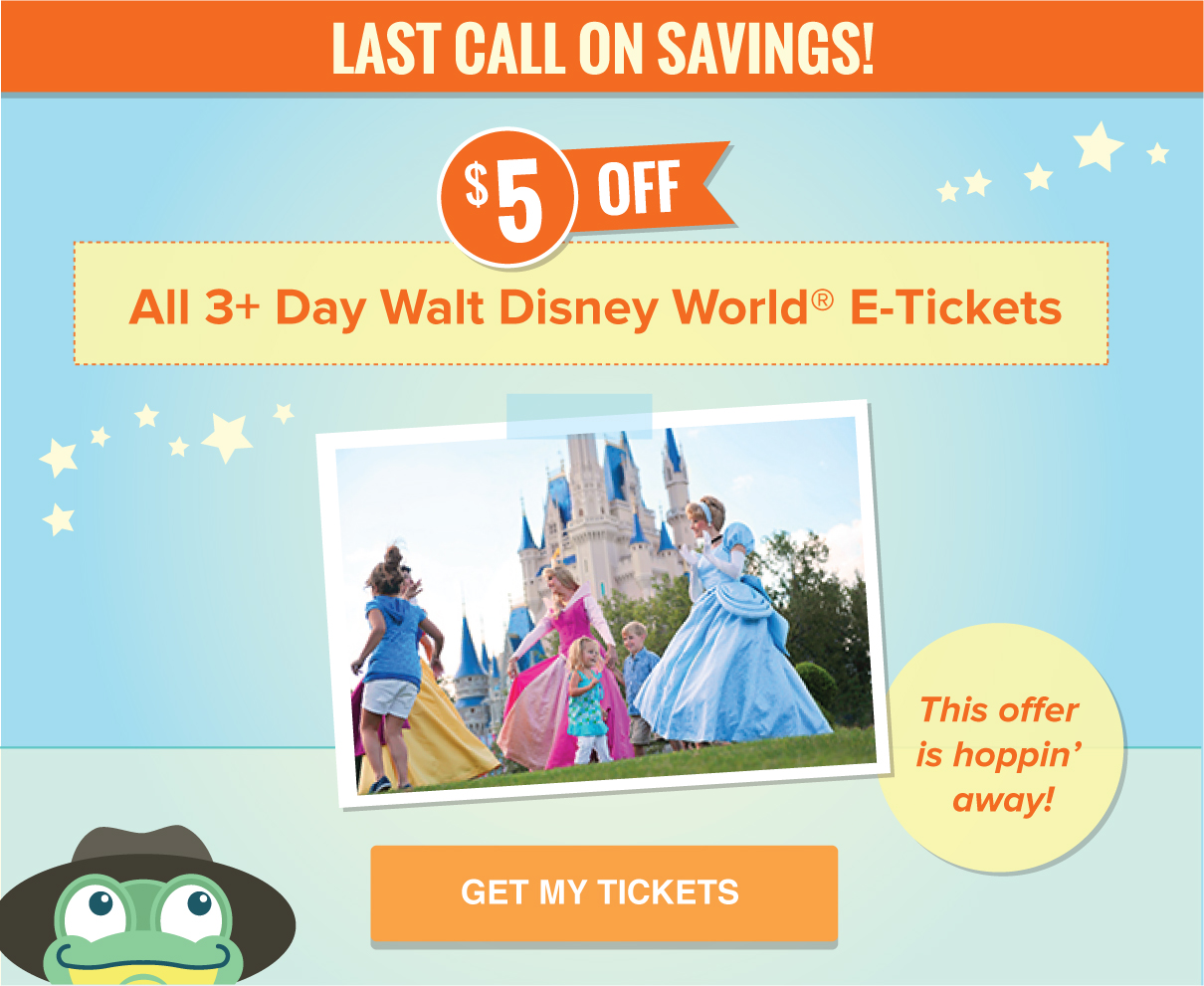 LAST CALL to save on Walt Disney World® E