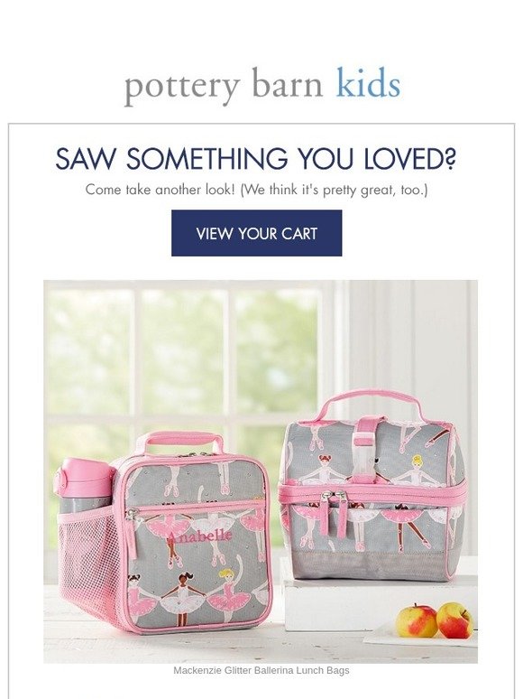 pottery barn kids ballet bag