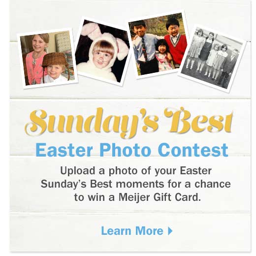 Meijer Hop to it Easter baskets & ham! Milled