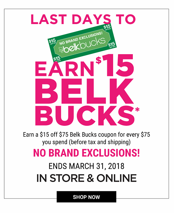 Belk: This is a BIG deal! BOGO free shoes for everyone 🙌