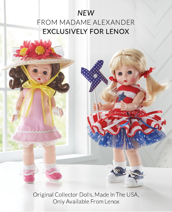 NEW FROM MADAME ALEXANDER EXCLUSIVELY FOR LENOX
