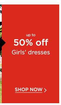 Shop up to 50% off Girls' dresses