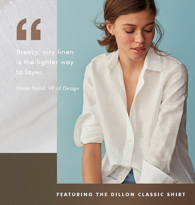 Banana Republic: The Linen Shop: Getting dressed is a breeze | Milled
