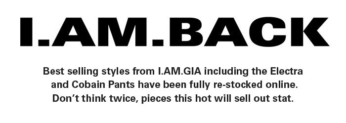 General Pants: I.AM.GIA best sellers 
