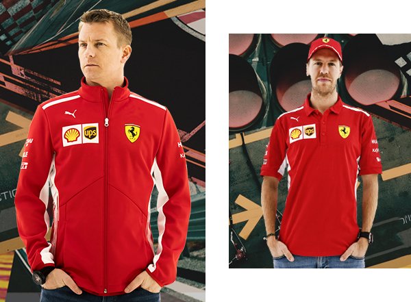 Scuderia Ferrari Replica Team Baseball Shirt