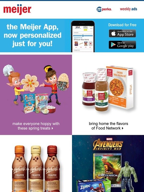 Meijer Experience the new personalized Meijer app Milled