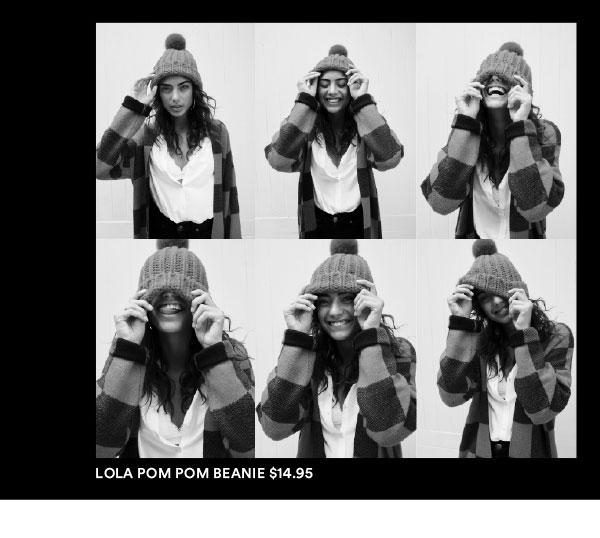Lola pom pom beanie | Shop Now