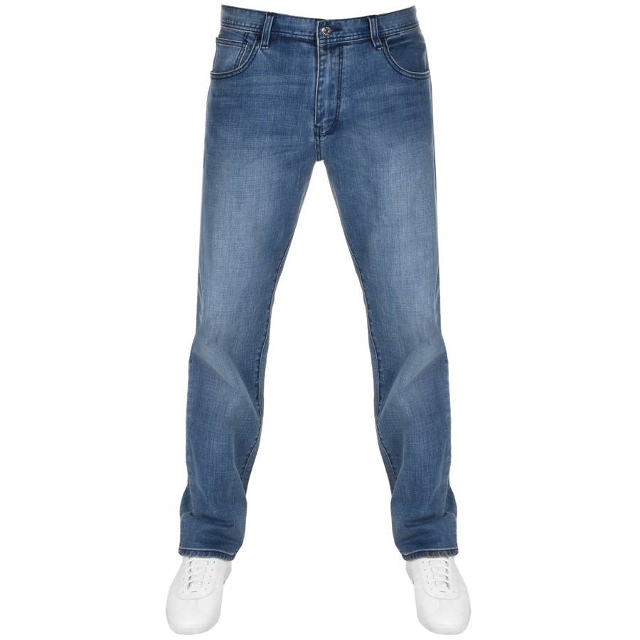 armani exchange j15 relaxed straight jeans