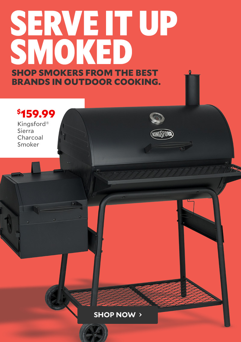 Kingsford sierra outlet charcoal smoker