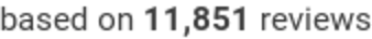 number of reviews